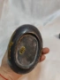 Две масивни кутии патици от висококачествен калай (pewter) с релефни апликации от месинг., снимка 7