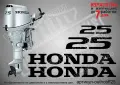 HONDA след 2008 извънбордови двигател стикери 25 30 40 50 hp, снимка 2