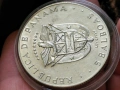 5 Балбоа 1970 год, Панама, сребро, тегло 35.70 гр, проба 925/1000, снимка 4