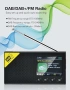 Преносимо DAB радио, DAB + цифрово радио с Bluetooth, малко преносимо DAB радио, FM радио , снимка 2