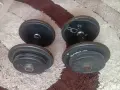 Дъмбели два по 15 кг общо 30 кг , снимка 3