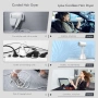 Lylux Cordless Hair Dryer – Безжичен йонен сешоар с високоскоростен мотор, снимка 6