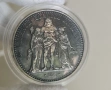 Франция 10 Франка 1968 Hercules сребро • Оригинална патина, снимка 4