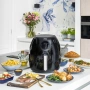 Чисто нов! Уред за здравословно готвене Princess, 5.2л., 1700W, Черен, снимка 10