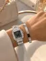 Cartier 🤍 Дамски Часовник + Гривна , снимка 3