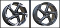 18” Хибридно Ковани Джанти 5х112 VW PAssat Golf 7 8 Tiguan T Cross T Roc Taigo - 18x7,5J ET45 57.1, снимка 1