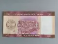 Банкнота - Либерия - 20 долара UNC | 2022г., снимка 2