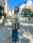 Ръчно плетена плажна чанта, снимка 1