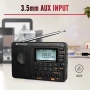 Портативно радио Retekess V115 AM/FM транзистор, MP3 и TF карта, снимка 12