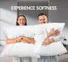 Нов Комплект 2 бр. Премиум Възглавници за Спане Utopia Bedding (80х80 см, Антиалергични), снимка 2