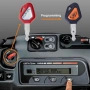 Нов Програмируем ключ Kubota 459A RC411-53933 RC461-53930 за мини багер, снимка 4