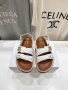 Бели сандали Celine 39/40 реплика, снимка 2