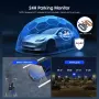 Avylet 4K/2.5K+1080P Видеорегистратор за автомобили отпред и отзад, снимка 6