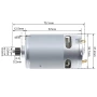 DC мотор RS-550VC 9V-12V 60W 25000 RPM с 12 зъба – за акумулаторни винтоверти, бормашини, RC 10356, снимка 8