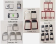 Стъкла за Nokia 5610,5200,5300,6288,6270,6280,6300,6500 slide,6233,6131,6100,7610,N73,N70,N80,6110, снимка 4