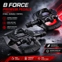Самозаключващи педали за МТВ велосипед FORCE SELECT едностранни SPD + Парчета, снимка 1