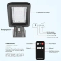 Комплект 2 соларни LED лампи с датчик и дистанционно, снимка 2