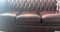 Честърфийлд кожен диван Chesterfield ОРИГИНАЛЕН, снимка 2