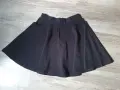 Дамска черна пола с цип, снимка 2