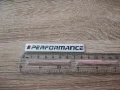 BMW Performance сребрист стикер, снимка 2