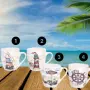 Порцеланова чаша за чай, 300ML, морски мотиви, снимка 3