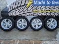 Джанти Dezent 17цола , 5х112 , 7j , et38 , 225/55/17 Vw Audi Skoda, снимка 1