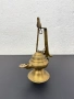 Колекционерска бронзова маслена лампа. №8019, снимка 1