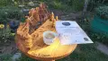 Ръчно изработена масичка за кафе , снимка 1