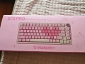 YUNZII B75 PRO Pink Edition – Cocoa Cream V2 | Hot-Swap | Tri-Mode | RGB | Геймърска механична клави, снимка 1