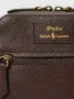 Кожена кросбоди чанта с лого POLO RALPH LAUREN, снимка 5
