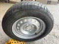 Чисто нова гума с джанта за ремарке 165/70R13, снимка 5