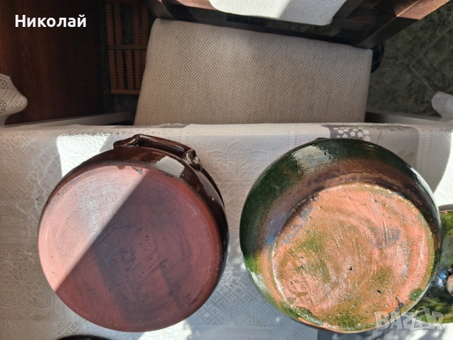 Керамичен гювеч с капак, снимка 2 - Съдове за готвене - 54794707