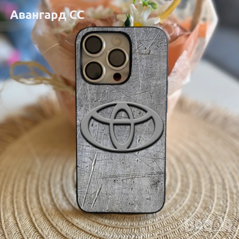 Силиконов калъф за iPhone с лого TOYOTA, снимка 2 - Калъфи, кейсове - 54611227