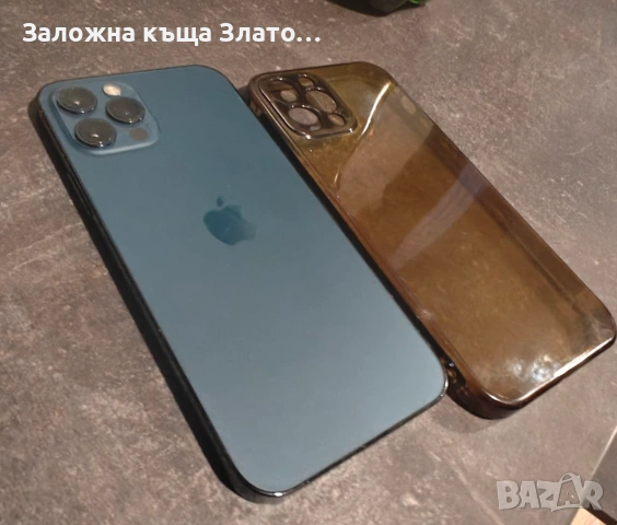 Iphone 12 PRO dark blue от първи собственик със кейс