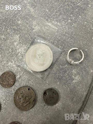 Сребърни вещи, снимка 4 - Нумизматика и бонистика - 54016623