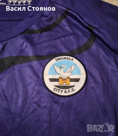 Swansea City AFC / Суонзи - GK shirt 2022/23 - размер L, снимка 3 - Фен артикули - 51336544