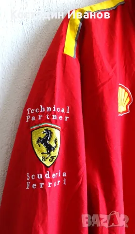Ferrari Shell V-Power сервизно работно яке Ферари Шел, снимка 3 - Якета - 55420531