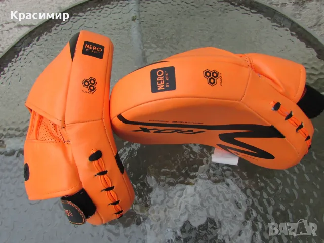 Лапи за бокс RDX T15 Nero Orange, снимка 12 - Бокс - 55354867