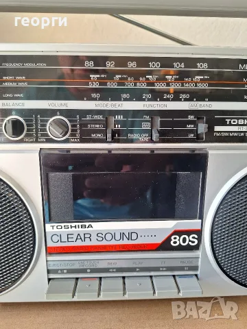 Toshiba RT-80s.., снимка 3 - Радиокасетофони, транзистори - 55456882