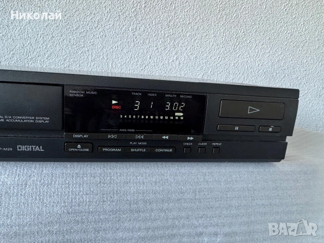 SONY CDP-M29 CD ПЛЕЪР , снимка 4 - Ресийвъри, усилватели, смесителни пултове - 54988566