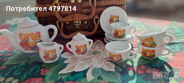 Детски кукленски сервиз, снимка 12 - Други - 54361807