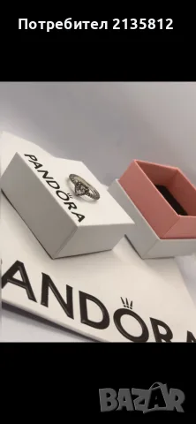 Пандора пръстен Pandora , снимка 5 - Колиета, медальони, синджири - 55314240