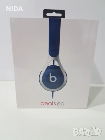 Слушалки Beats by Dr. Dre Ep On-Ear - Сини - НОВИ - ФАБРИЧНАО ЗАПЕЧАТАНИ!, снимка 2 - Слушалки и портативни колонки - 54819060