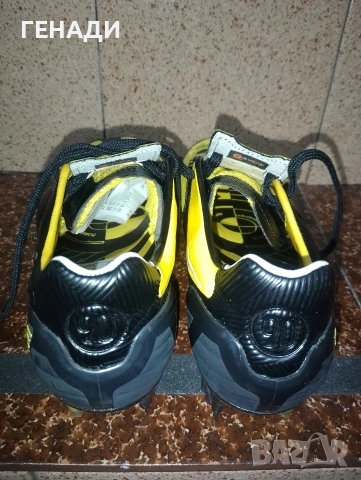 Бутонки Nike T90 Laser II yellow air zoom 40,5 размер., снимка 12 - Спортни обувки - 54284502