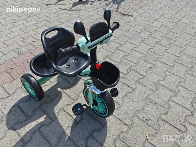 BYOX Триколка TWIDDLE зелен, снимка 4 - Детски велосипеди, триколки и коли - 55440729