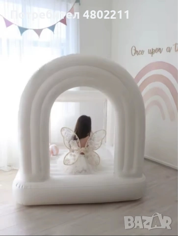Надуваем батут/замък "Forestoria White Arch" , снимка 4 - Надуваеми играчки - 54248680