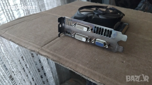 Видео карта NVidia GeForce Gigabyte GT640 2048MB GDDR3 128bit PCI-E, снимка 3 - Видеокарти - 54988473