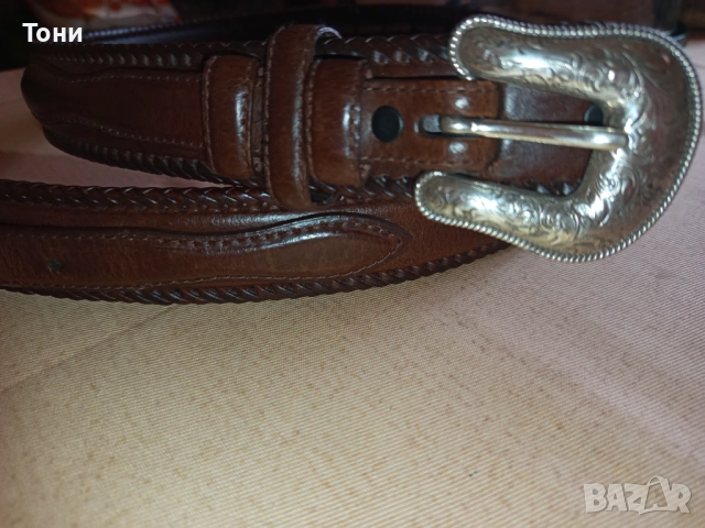 Нов Универсален Колан Изцяло от Естествена Кожа 125см., снимка 17 - Колани - 54397390