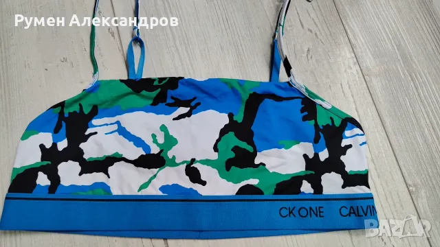Чисто ново дамско горнище на бански Calvin Klein CK One р-р М, снимка 11 - Бански костюми - 55482484