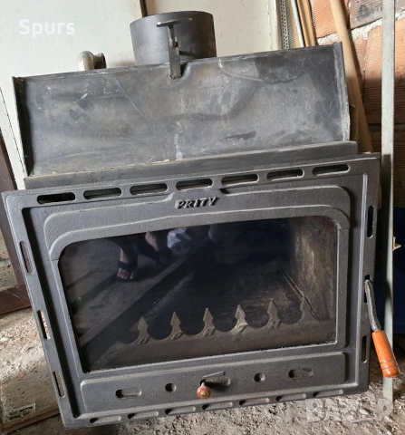 Комплект камина за вграждане PRITY AC W20 с водна риза + Wilo помпа + UPS + димоотводни тръби, снимка 3 - Камини - 55158865
